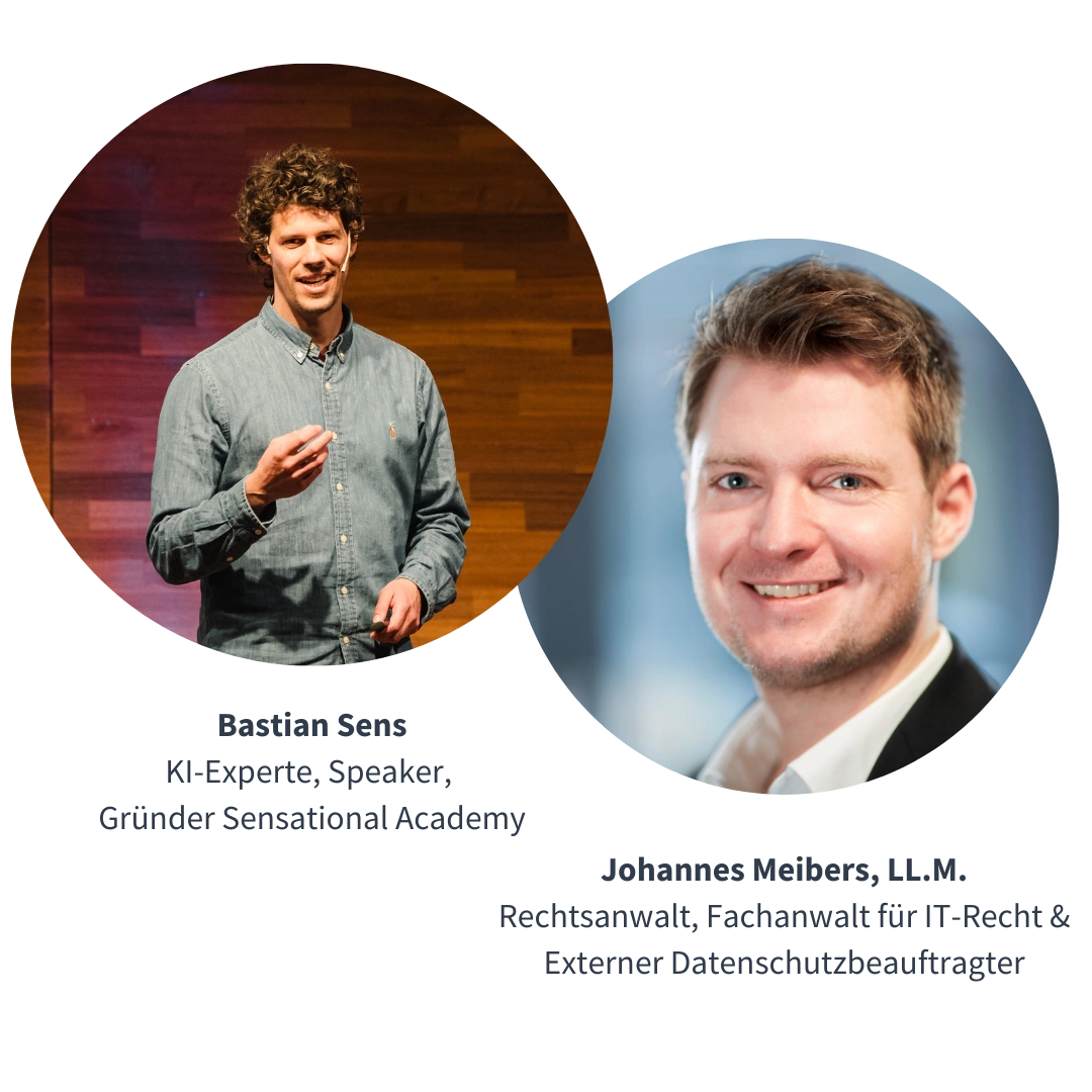 Bastian Sens und Johannes Meibers